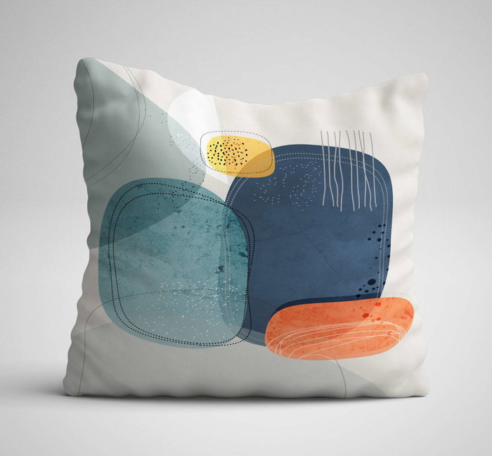 Aberto Design Juego de Fundas de Cojín Multicolor 43 x 43 cm (3 piezas)